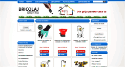 Desktop Screenshot of bricolajshop.ro