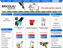 Tablet Screenshot of bricolajshop.ro